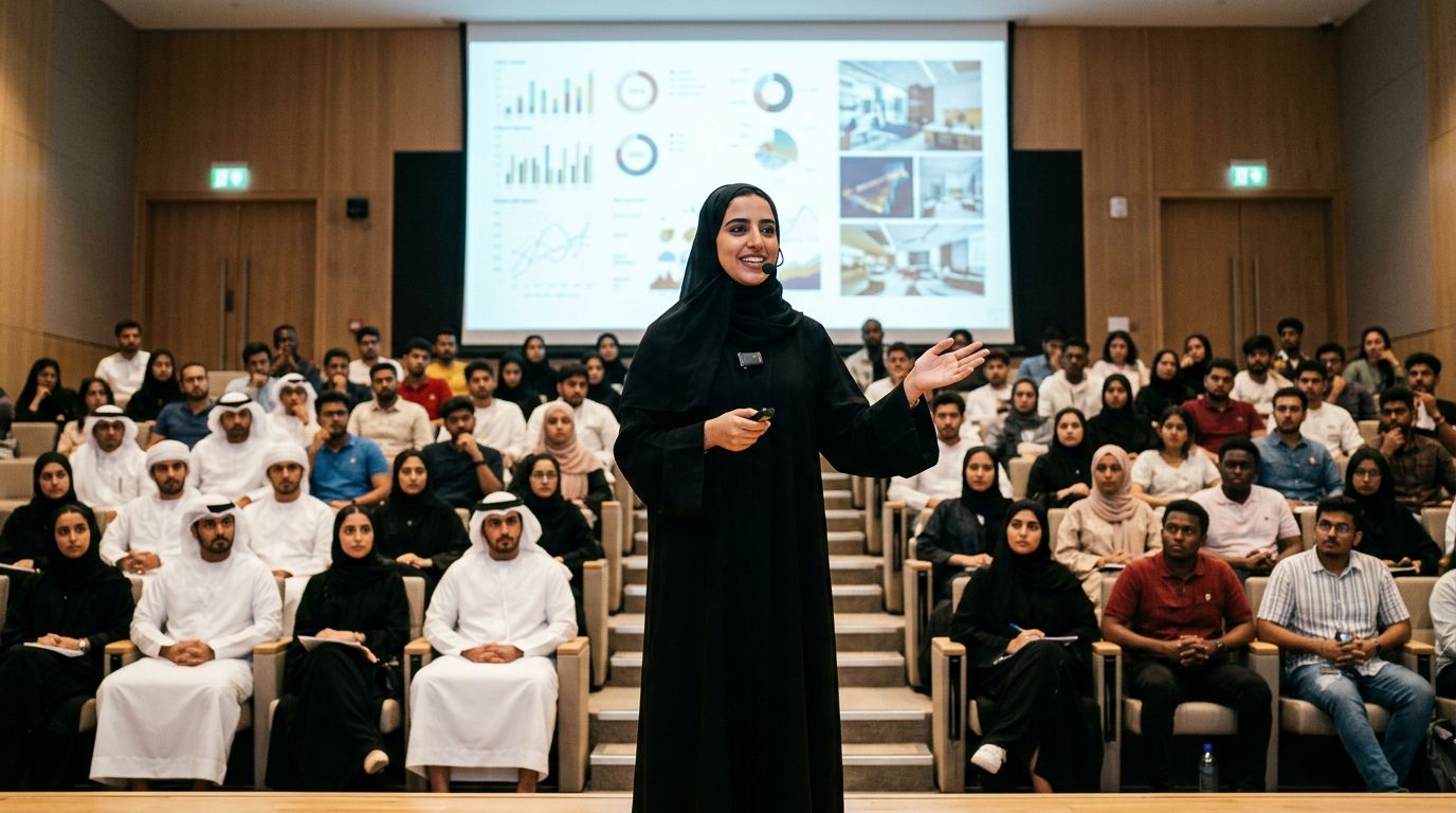 Demo Day auditorium